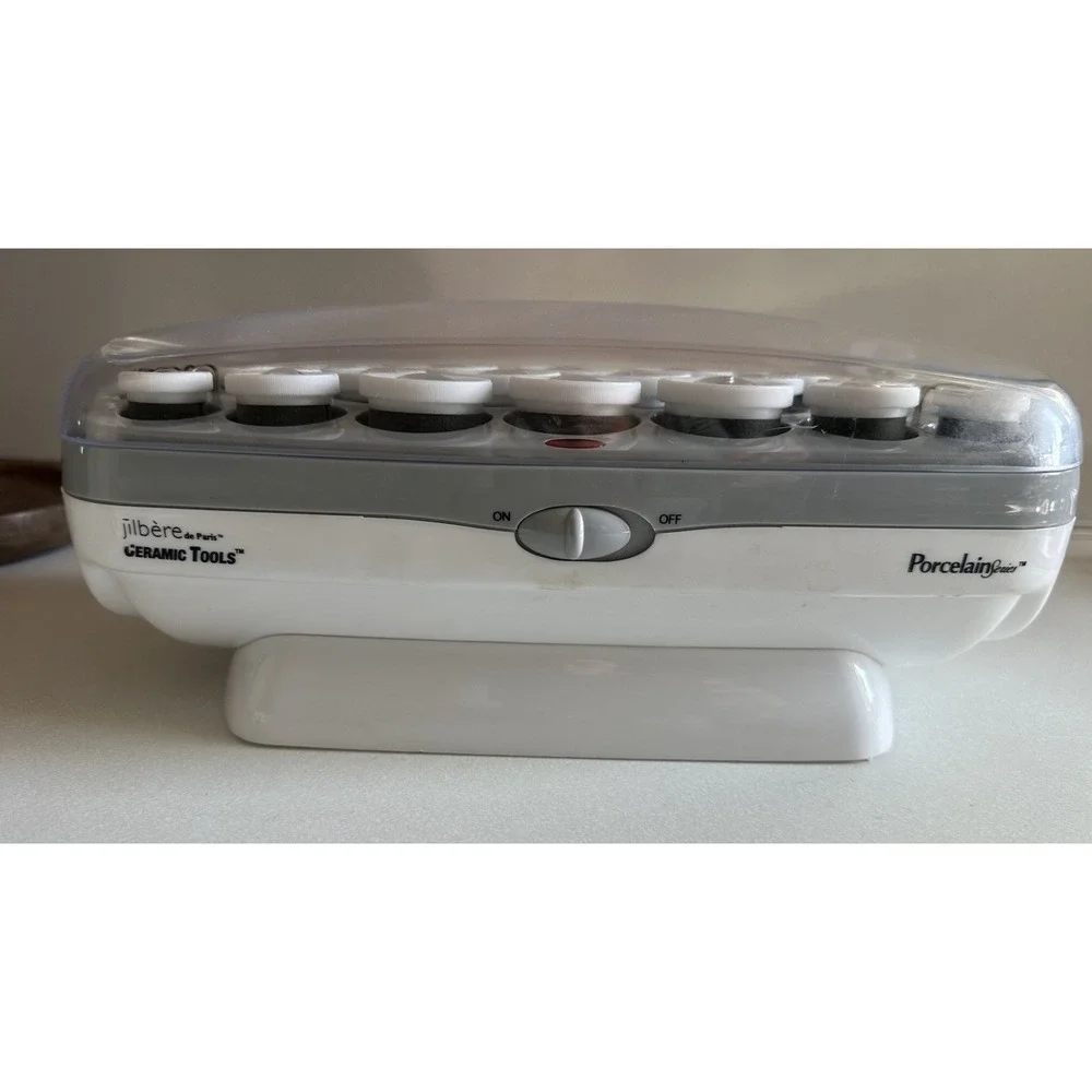 JILBERE DE PARIS Instant Heat 20 Hair Roller Curler Ceramic Tools Tested Works